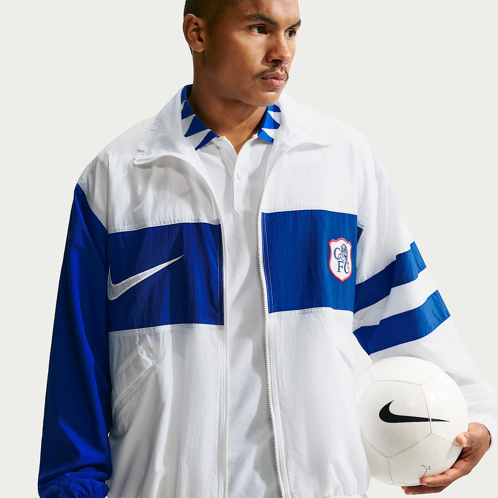 Chelsea F.C. Third Men's Nike Repel i96 Tracksuit Jacket. Nike ID